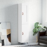 vidaXL Dulap &icirc;nalt, alb, 34,5x34x180 cm, lemn prelucrat