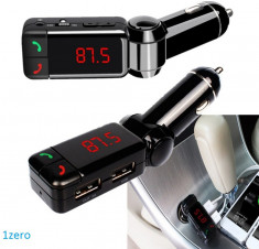 Car Kit auto Bluetooth wireless modulator FM,Bluetooth MP3 player foto
