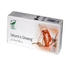 Ustoroi si Ginseng 30cps Medica Cod: medi00501 foto