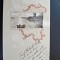 Carte postala cu plimbare pe lac si flori de colt, 1902