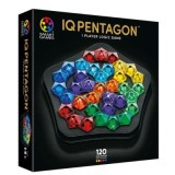 Joc de logica IQ Deluxe Pentagon, cu 120 de provocari, editie internationala