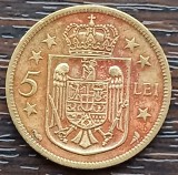 (MR3) MONEDA ROMANIA - 5 LEI 1930 PARIS, REGELE MIHAI I