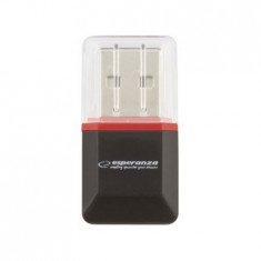 CITIOR MICROSD CARD USB 2.0 NEGRU