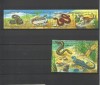 AZERBAIJAN 2000 REPTILE SERPI SOPARLE, Nestampilat