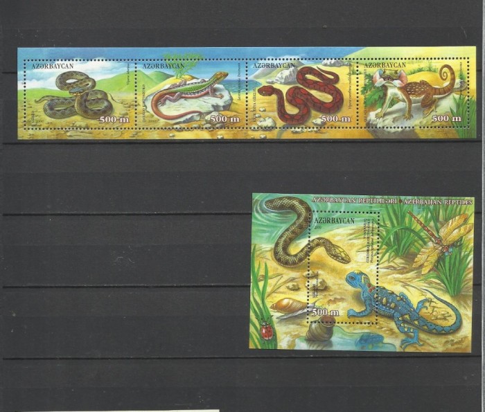 AZERBAIJAN 2000 REPTILE SERPI SOPARLE