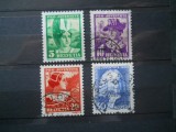 1934 SERIE ELVETIA, Stampilat