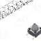 Microintrerupator 6x6mm, OFF-(ON), SPST-NO, C&amp;K - PTS645SH50SMTR92 LFS