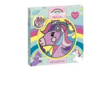 Set creativ DIY cu unicorn, Unicorn suncatcher