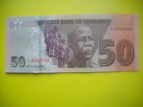 HOPCT ZIMBABWE 50 DOLLARS 2020 UNC