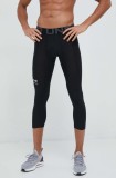 Under Armour leggins de antrenament HG Armour culoarea negru, cu imprimeu, 1361588
