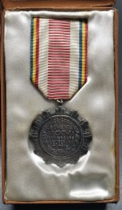 Rom&acirc;nia Medalia a 25 a aniversare a eliberării patriei &icirc;n cutie