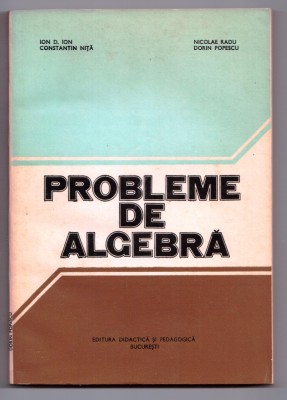 probleme de algebra de ion nita radu popescu foto