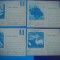 HOPCT LOT NR 1040 ANIMALE OCROTITE IN ROMANIA-PASARI-4 CARTI POSTALE-NECIRCULATE