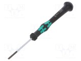 Șurubelniță plată de precizie 2,5x0,4mm WERA Kraftform Micro