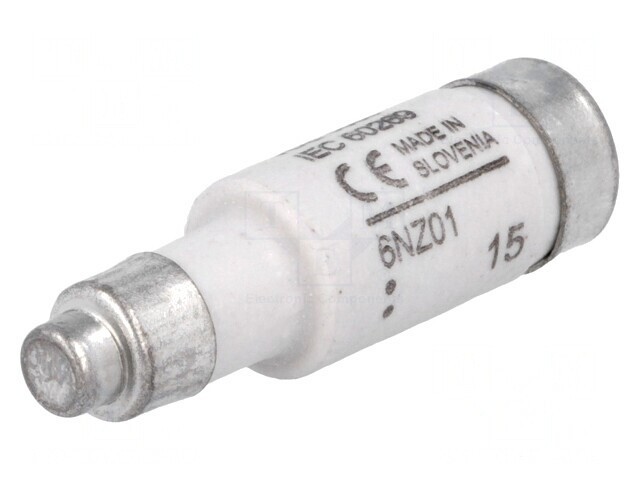 Siguranță ceramică industrială 6A 400VAC 250VDC D01