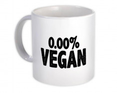 Zero Vegan : Cadou Halba : Mancator de carne Iubitor de animale Vegetarian Afi? amuzant Veganuary Art foto