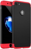 Cumpara ieftin Husa iPhone 6 / 6S GloMax 360 Negru-Rosu, Rezistenta Soc, Praf, Zgarieturi, Carcasa Protectie