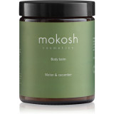 Mokosh Melon &amp; Cucumber loțiune de corp hidratantă cu extracte de castravete 180 ml