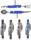 Set tacamuri 6 in 1 pliabil, otel inoxidabil, 11x3.3x3.3 cm