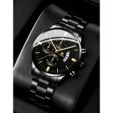 Cumpara ieftin Ceas de Mana Negru cu Auriu - 63686