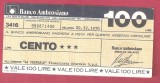 ITALIA - CEC Banca AMBROSIANO.