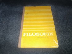 MANUAL FILOSOFIE PENTRU LICEE SI SCOLI NORMALE 1992
