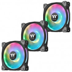 Ventilator Thermaltake Riing Duo 12 RGB Radiator Fan TT Premium Edition set 3 ventilatoare cu iluminare RGB