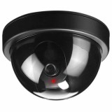 Camera Supraveghere Falsa Dome, LED Rosu, Interior/Exterior