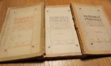 RAZBOAIELE PRINCIPALE in legatura cu ISTORIA UNIVRSALA - Razboaiele Antice, Medii si Moderne pana la Revolutia Franceza - 3 Vol. - I. Manolescu -1922