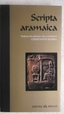 Constantin Daniel - Scripta aramaica foto
