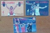GAMBLIA-&#039;&#039;SPORT-OLIMPIADA MOSCOVA&#039;&#039;SET:3V..MNH-Nestampiata-MNH LUX -vezi scan, Nestampilat