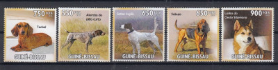 Guinea Bissau - CAINI de VANATOARE - MNH - Michel = 14,00 Eur. foto