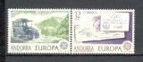Andorra Spaniola.1979 EUROPA-Istoria PTT SE.468