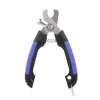Cleste Profesional Taiat, Scurtat unghii animale, Pisici, Caini, Albastru, Ropet
