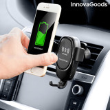 Suport de telefon mobil pentru masina cu incarcare wireless Wolder InnovaGoods
