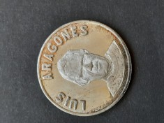 Moneda oficiala de argint, Club Valencia - LUIS ARAGUNES - A 3278
