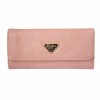 Portofel elegant de dama, Pufo Luxury, 20 x 10 cm, roz