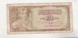 bnk bn Iugoslavia 10 dinari 1968 circulata P# 82c