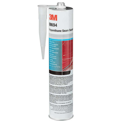 Poliuretan Supravopsibil 3M Polyurethane Seam Sealer, Negru, 310ml foto