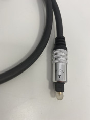 Cablu audio digital optic Toslink HQ HQAS4623 / 0,75m (1631) foto