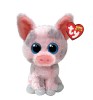 Plus roz purcelus Hambone, 15cm, pentru copii, Ty, jucarie de plus moale, cadou