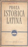 Proza istorica latina