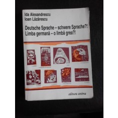 Limba germana-o limba grea?! - Ida Alexandrescu