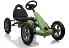 Go Kart cu pedale StarPlus, verde kaki foto
