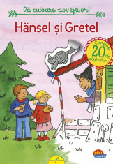 Hansel si Gretel. Pixi autocolant foto