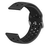 Curea din silicon, compatibila Huawei Watch GT 3 42mm, VD Very Dream&reg;, telescoape QR, Negru