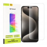 Cumpara ieftin Folie pentru iPhone 15 Pro Max - Techsuit Clear Vision Glass - Transparent