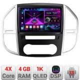 Navigatie Mercedes Vito w447 2016- Android radio gps internet 4+64 InCell Display 1K Kit-w447+EDT-E210-RK CarStore Technology