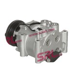 Compresor aer conditionat Ford Fiesta, 2002-2008, motorizare 1.25/1.3/1.4, benzina; Fusion (JHS), 2002-2008, motor 1.25/1.4/1.6, benzina, rola curea