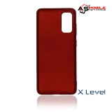 Cumpara ieftin Husă Samsung Galaxy S20 &ndash; XLEVEL (Dark Red)